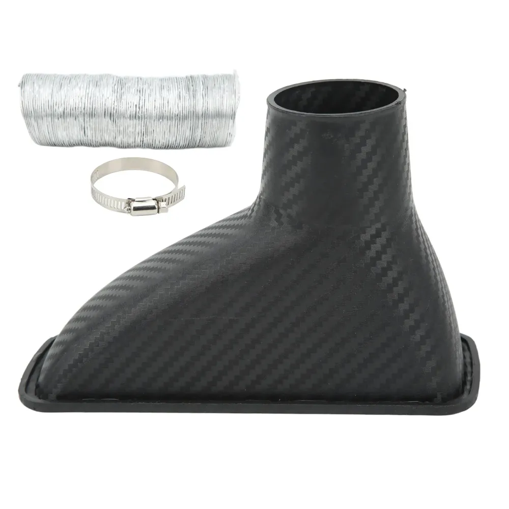 Car Air Duct Front Bumper Cooling Intake Pipe Made ABS, Universal Replacement