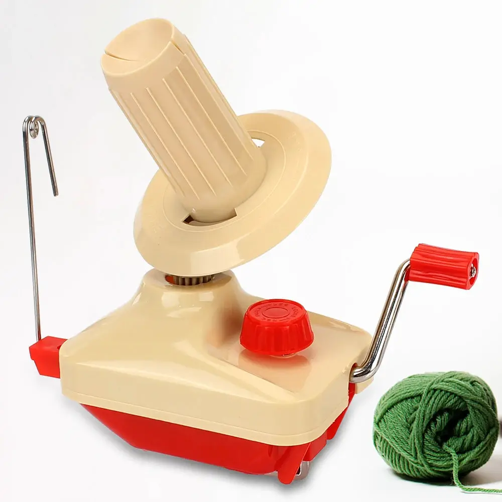 Hand Operated Wool Winder Machine Yarn, DIY Sewing Craft Tool, Tabletop