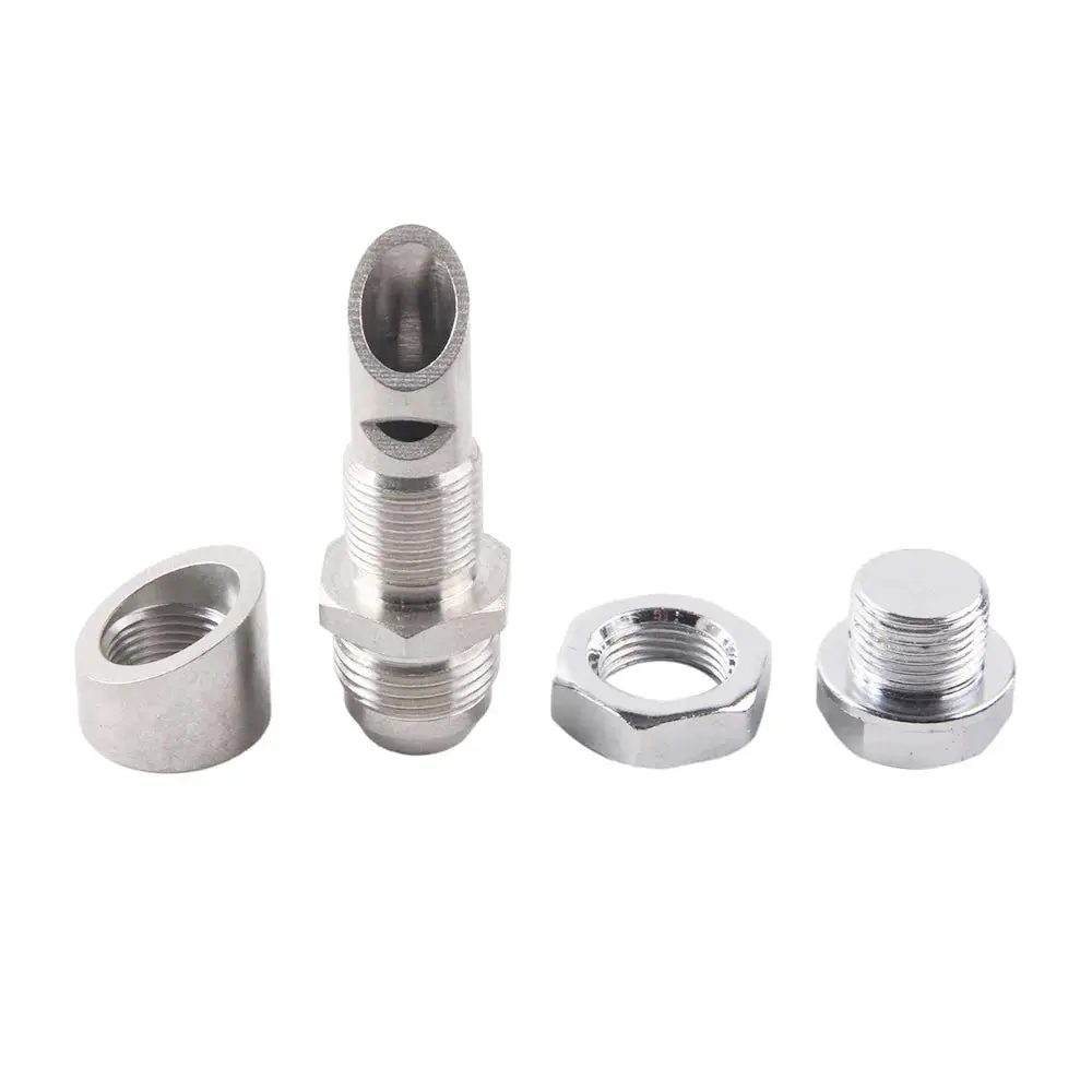 Automotive Stainless Steel E-Vac Scavenger Kit Exhaust Vacuum Catch Can