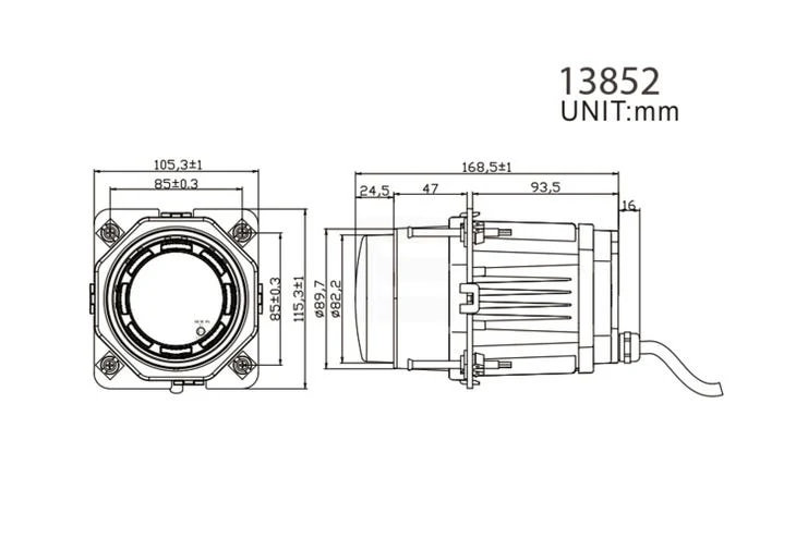 Lumen Cyclops HL90 Hovedlykt (Bi)
