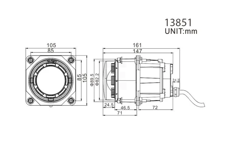 Lumen Cyclops HL90 Hovedlykt (Nærlys)