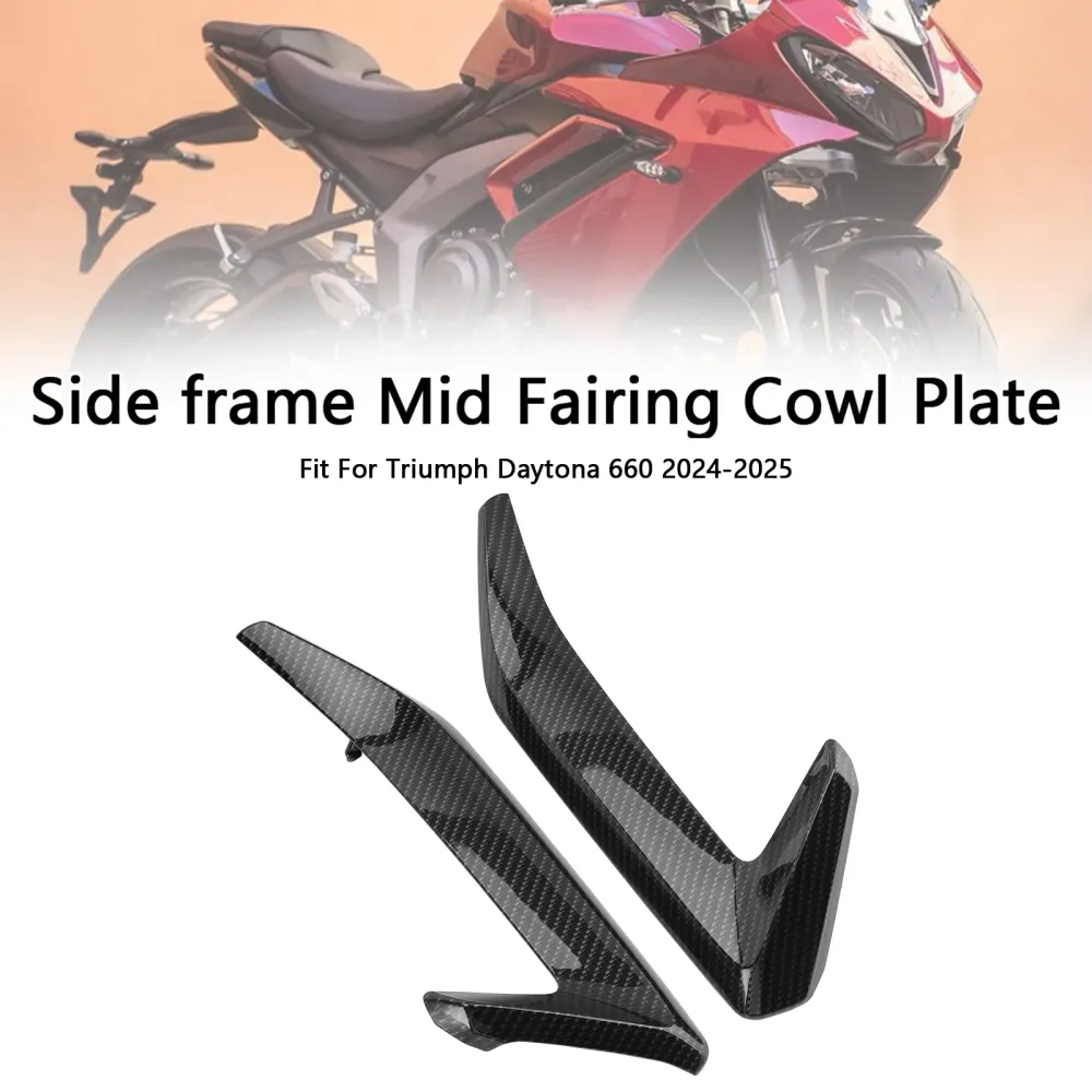 2024-2025 Daytona 660 Sideramme Midt Fairing Cowl Plate