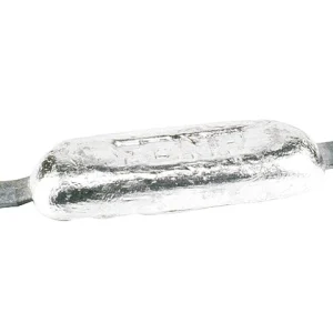 Talamex, sink anode 1 kg, 110 mm x 60 mm x 28 mm