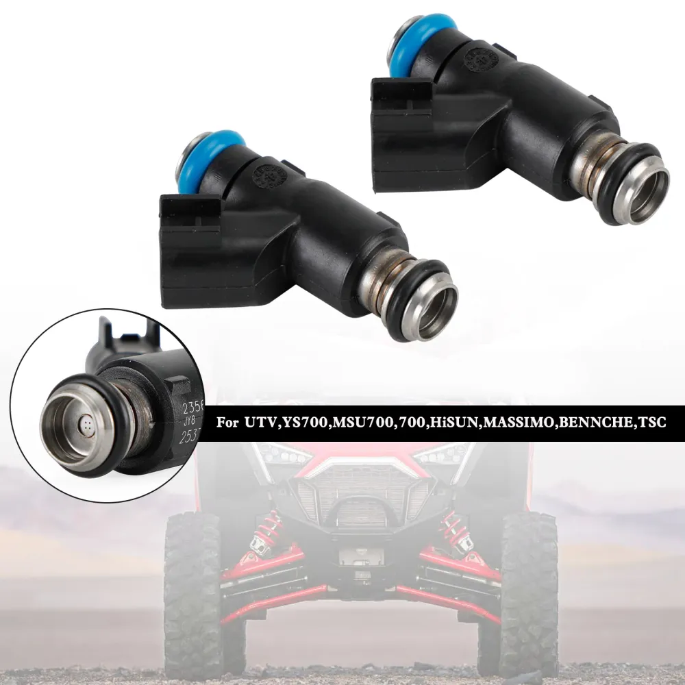 Hisun EFI 700 ATV UTV MASSIMO QLINK TSC YS MSU 25377439 Drivstoffinjektor 2PCS