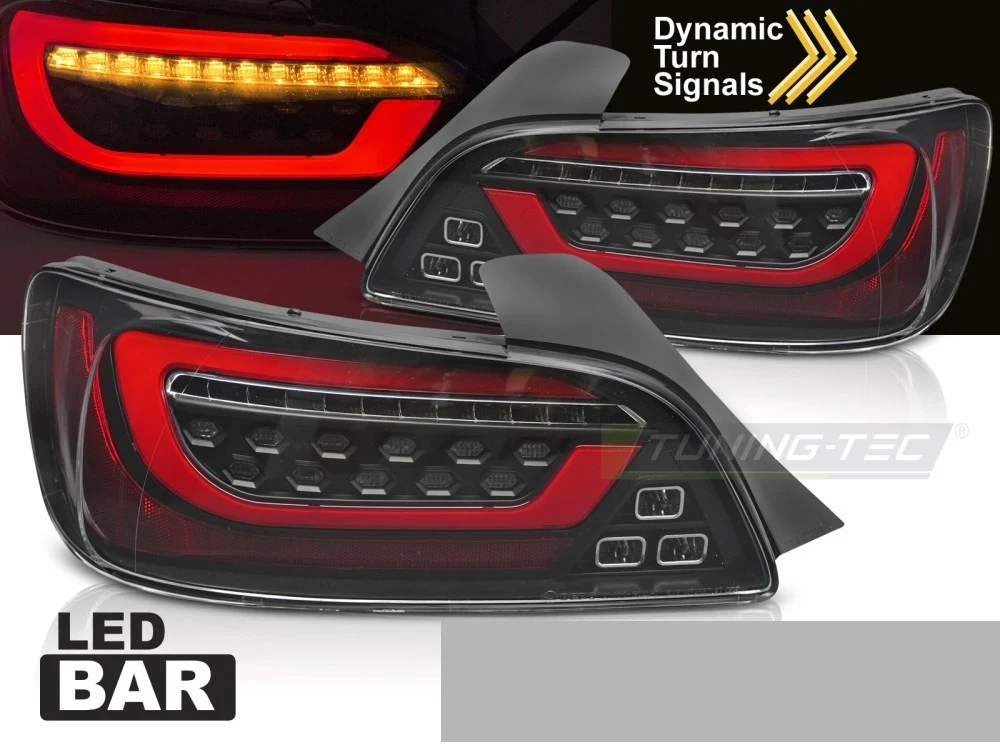 Baklykter Honda S2000 00-09 - LED Smoke
