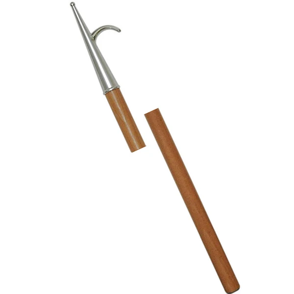 Båtkrok lakkert tre Ø 30 mm RF spiss, 200 cm