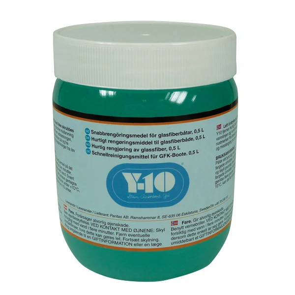 Y-10 Rengjøringsmiddel glassfiber, 500ml
