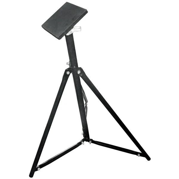 1852, Båtstøtte seilbåt maks 1250 kg, 130-175 cm, justerbar, sammenleggbar, sort stål