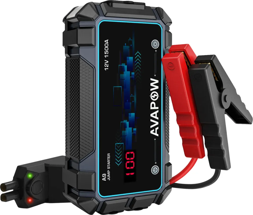 Avapow Jumpstarter A9 12V 1500 8000 mAh