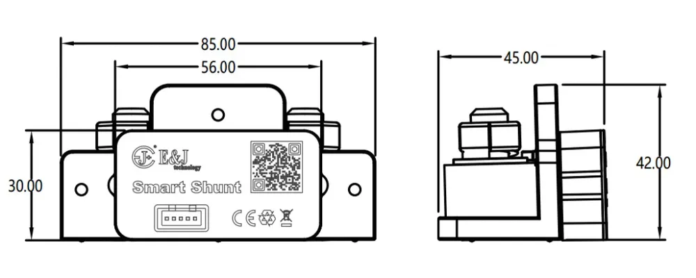 Batterimonitor Smart Shunt Bluetooth
