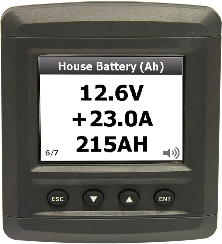 BEP Digitalt voltmeter / shuntampermeter