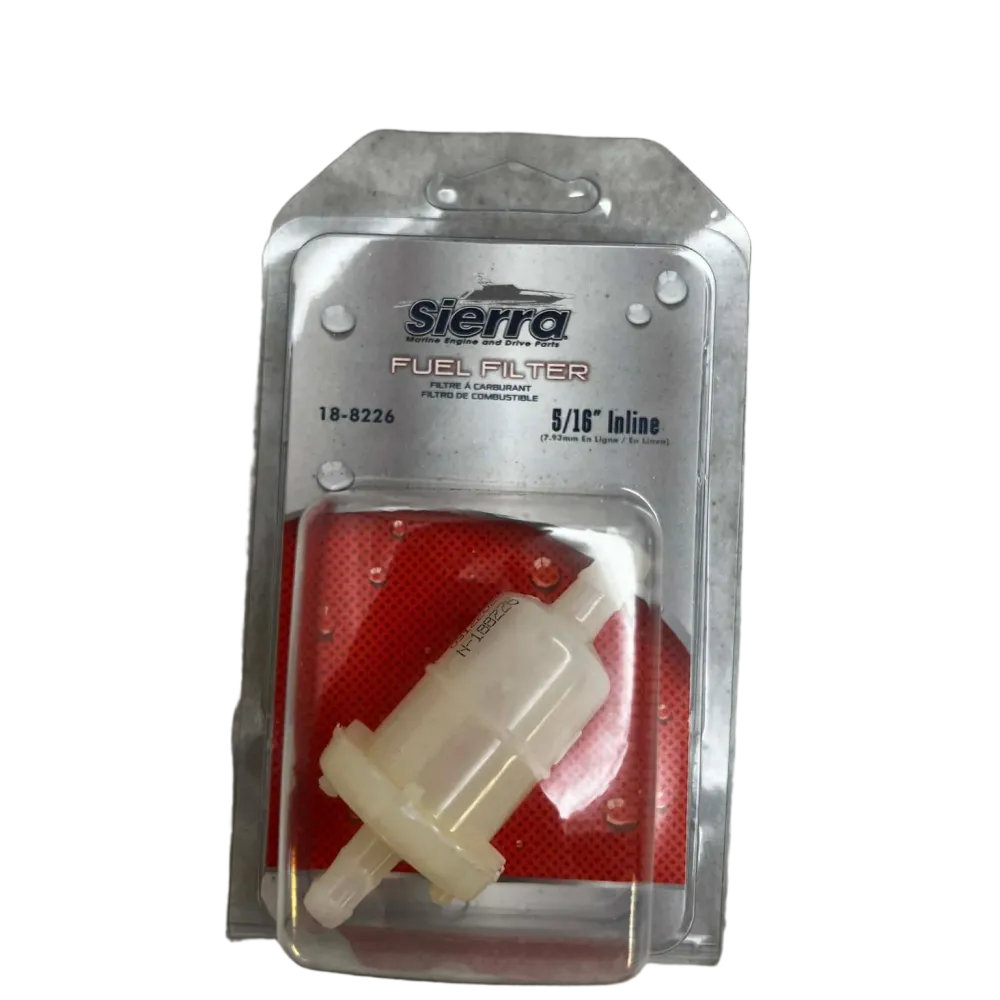 Sierra 18-8226 Drivstoffilter 5/16" Inline – Bensinfilter