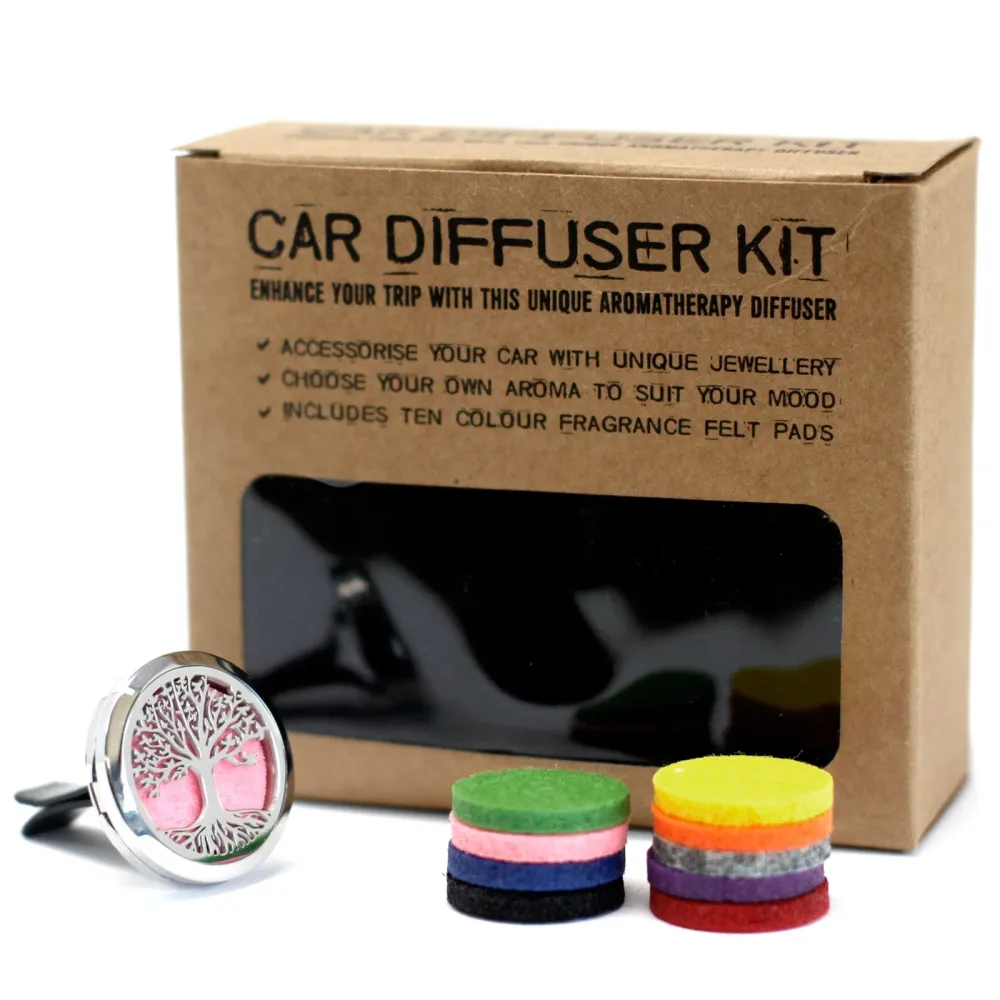 Bil Diffuser Livets Tre 30mm, 10 Puter