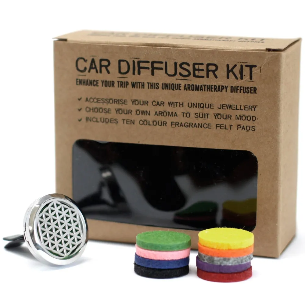 Bilventilasjon Diffuser – Livets Blomst 10 Puter