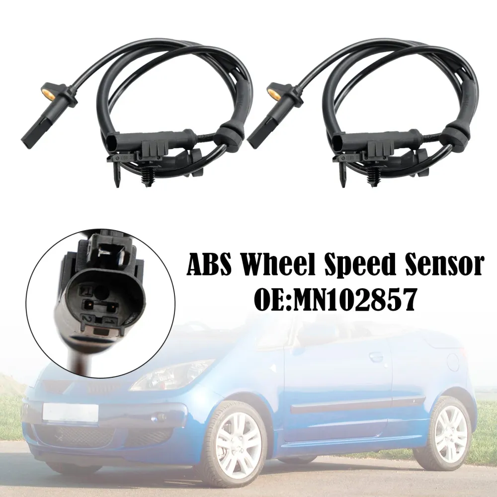 2PCS Front ABS Wheel Speed Sensor Mitsubishi Colt Colt CZC VI MN102857