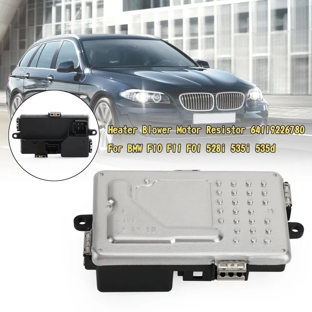 2012 BMW M6 Base Convertible 2-Door Heater Blower Motor Resistor 64119226780 Generic