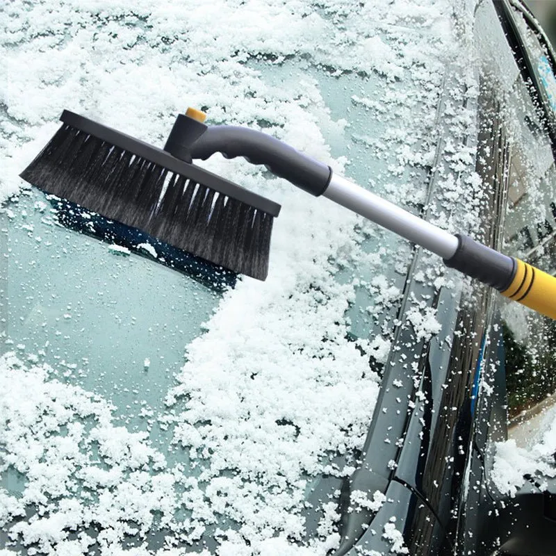 Snøbørste med isskrape + iskraper holder til bilrute 2 i 1
