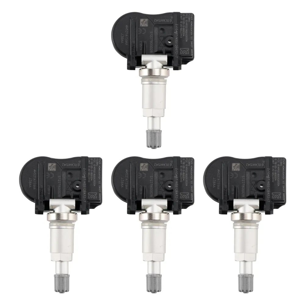 4x TPMS Dekktrykkssensor Land Rover Jaguar AH521A159AA
