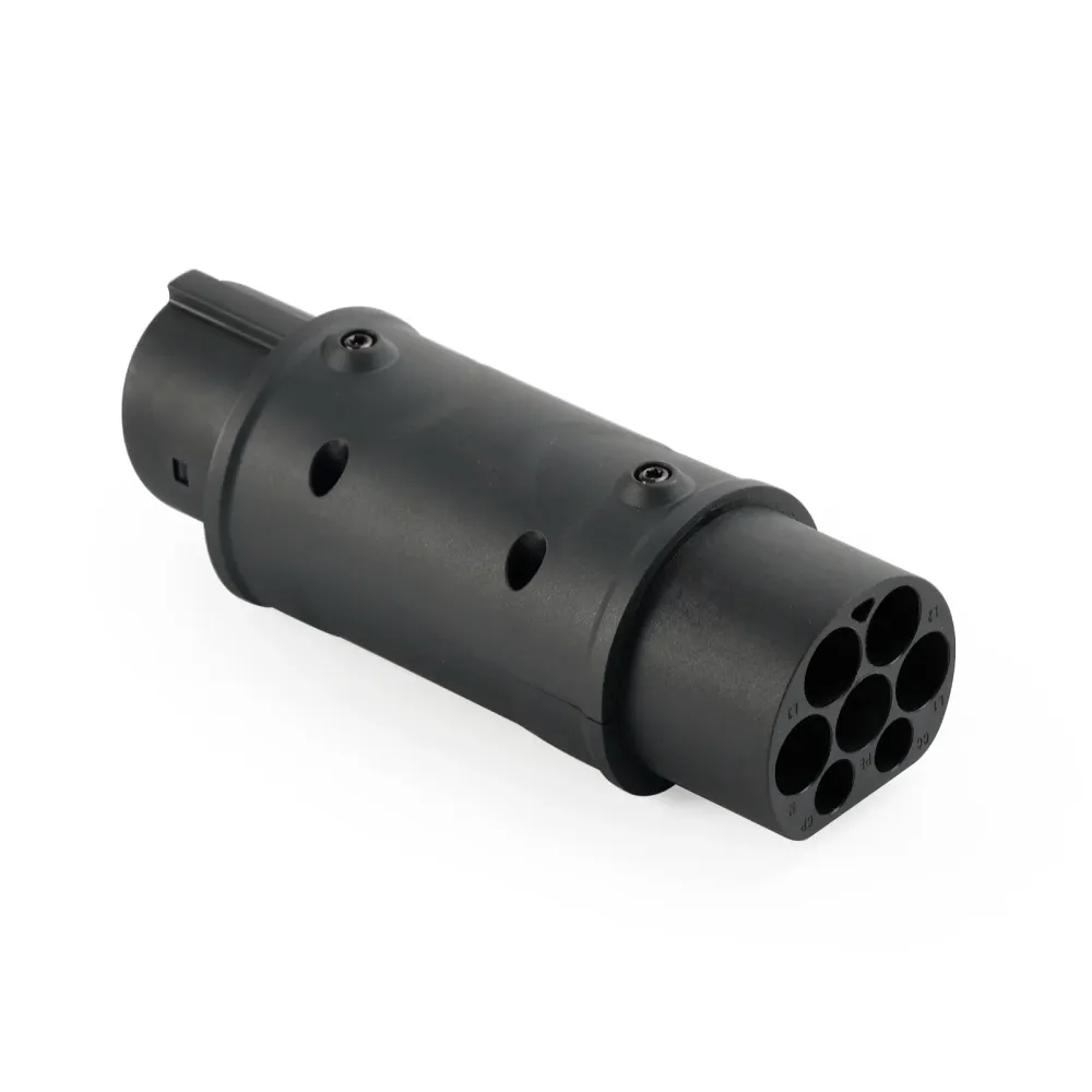 SAE Type 2 til Type 1 EV Lading av taubaneradapter IEC 62196 2 til J1772