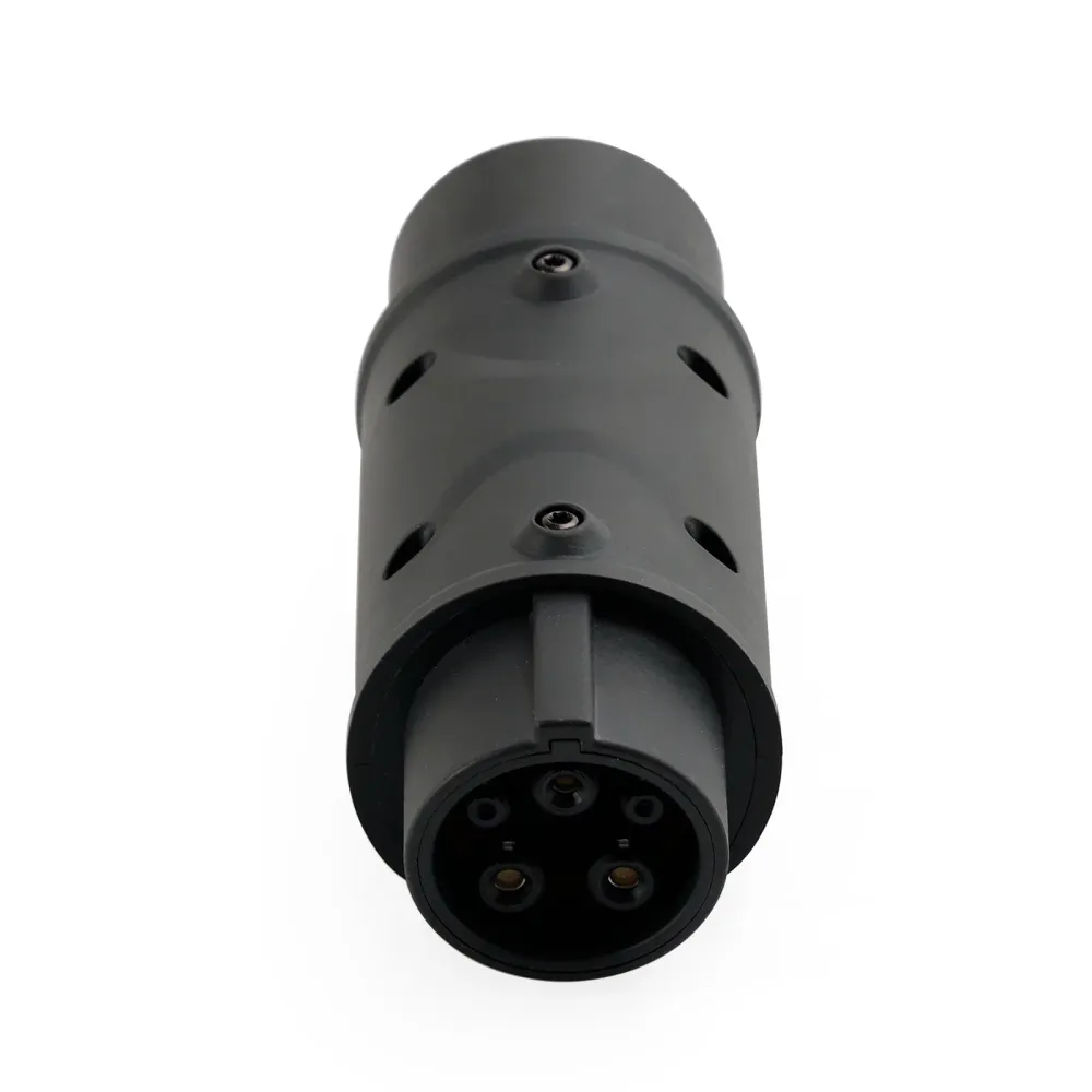 SAE Type 2 til Type 1 EV Lading av taubaneradapter IEC 62196 2 til J1772