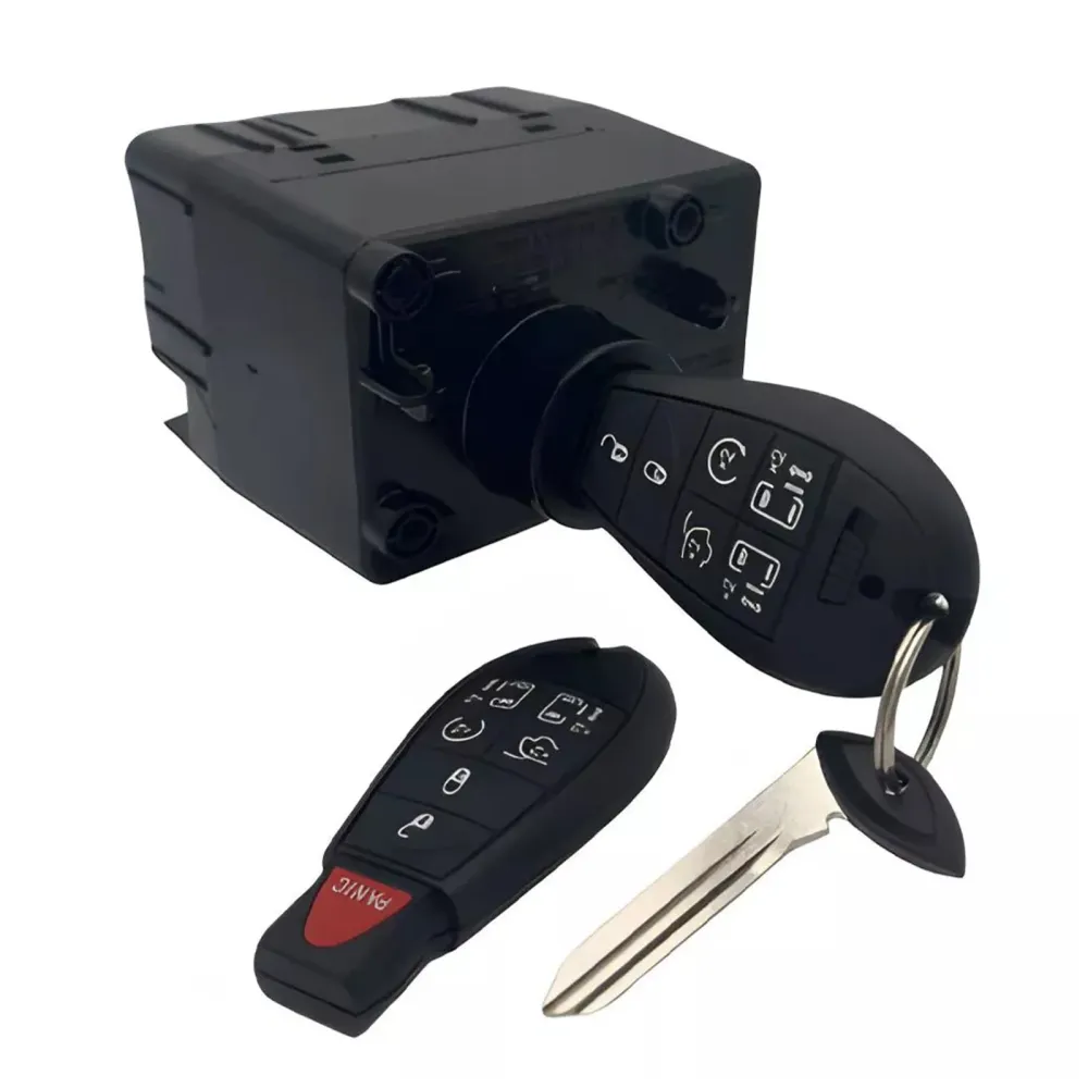 2009-2015 Dodge RAM 1500 2500 3500 Trådløs tenningsbryter Node Module m/Keys 68210150AA 68210150AB