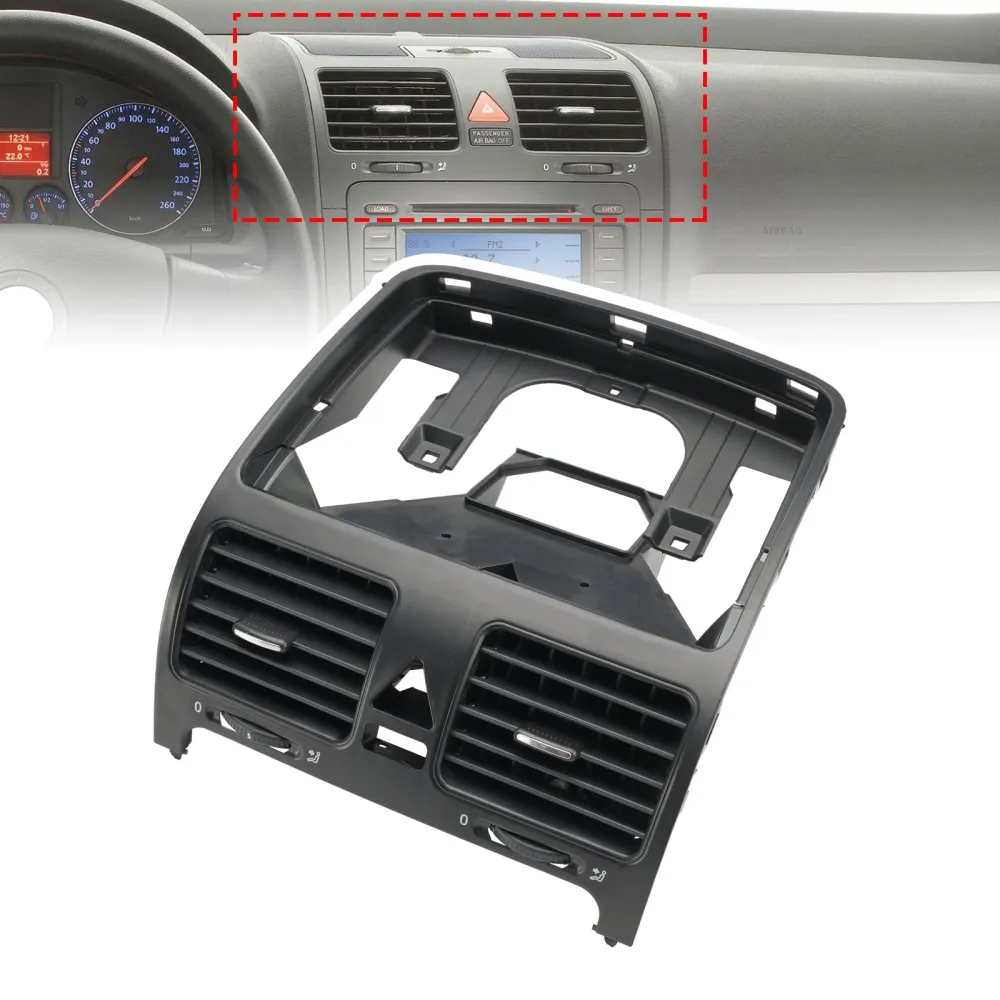 2006-2011 Jetta MK5 Dashboard Center Air Vent Outlet 1K0819743A