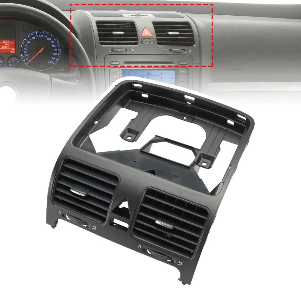 Dashboard Center Air Vent Outlet 1K0819743A VW Jetta MK5 2005-2009