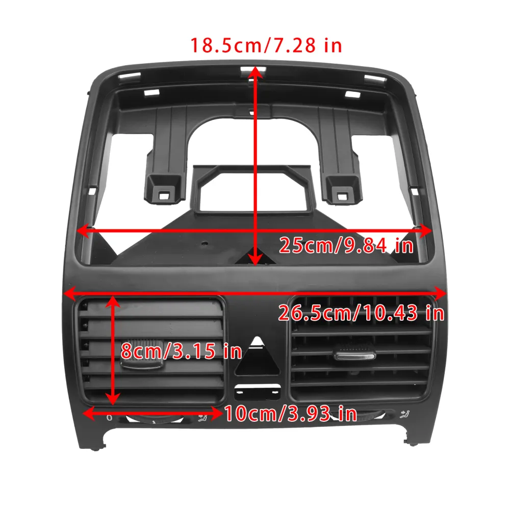 Dashboard Center Air Vent Outlet 1K0819743A VW Jetta MK5 2005-2009