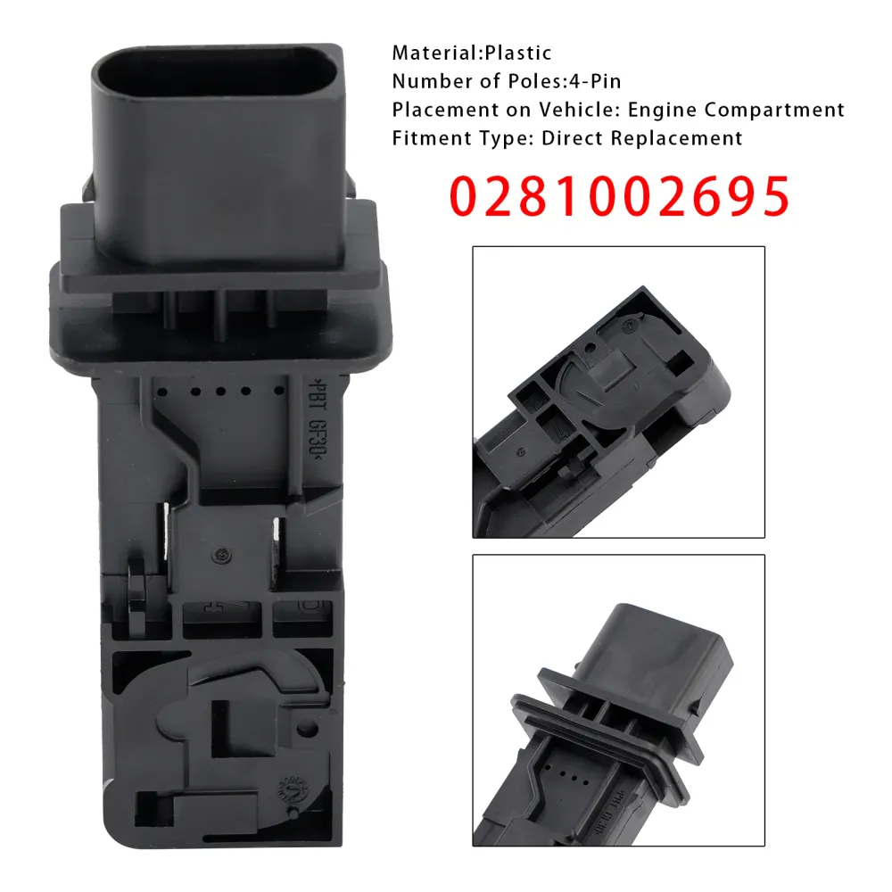 Masseluftstrømningsmålersensor Mercedes E350 ML350 E320 R320 0281002695