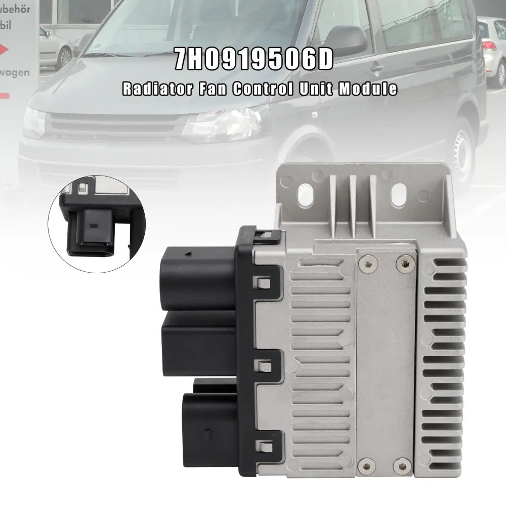 Radiator Fan Control Unit Module VW Transporter T5 03-10 7H0919506D