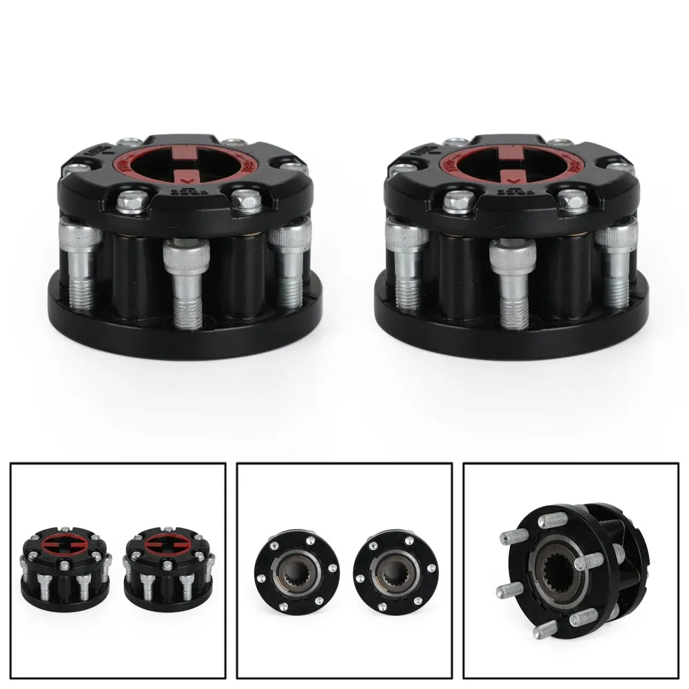 1987-1993 Holden Jackaroo 2X gratis Wheeling Hubs 17 Spline generisk
