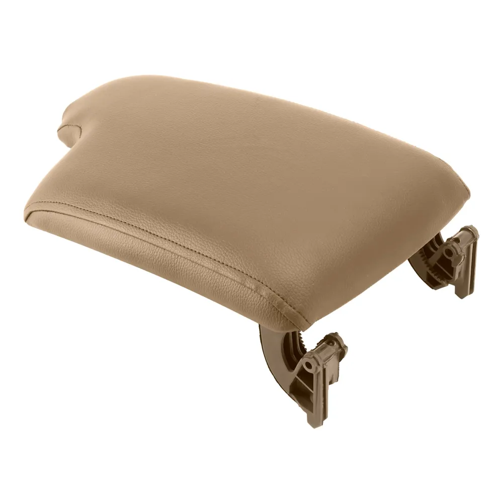Beige Leather Armrest Center Console Lid BMW E90 E91 E92 E93 51169134486