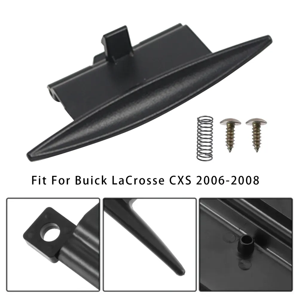 Black Center Console Armrest Lid Latch Chevy Impala 2006-2013 19124205
