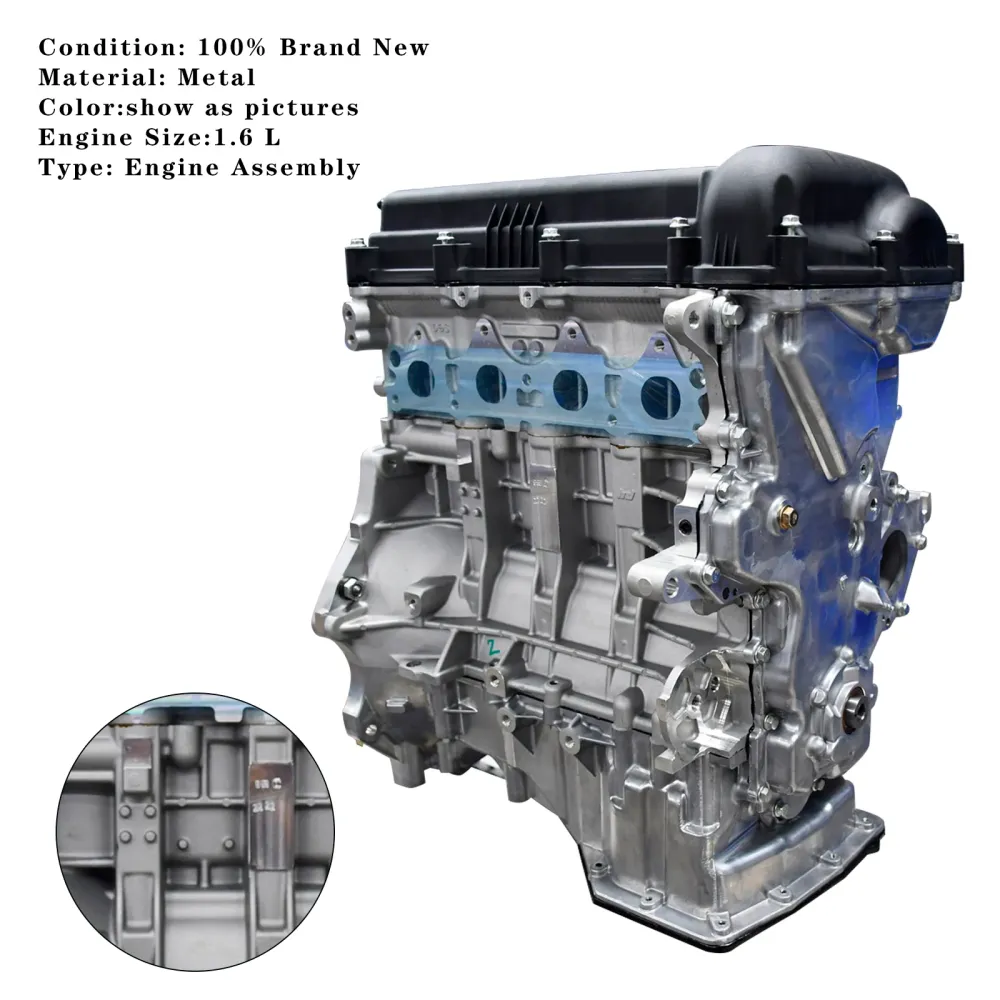 2010–2019 Hyundai IX20 (OJ) G4FC Engine Assembly 1.6L