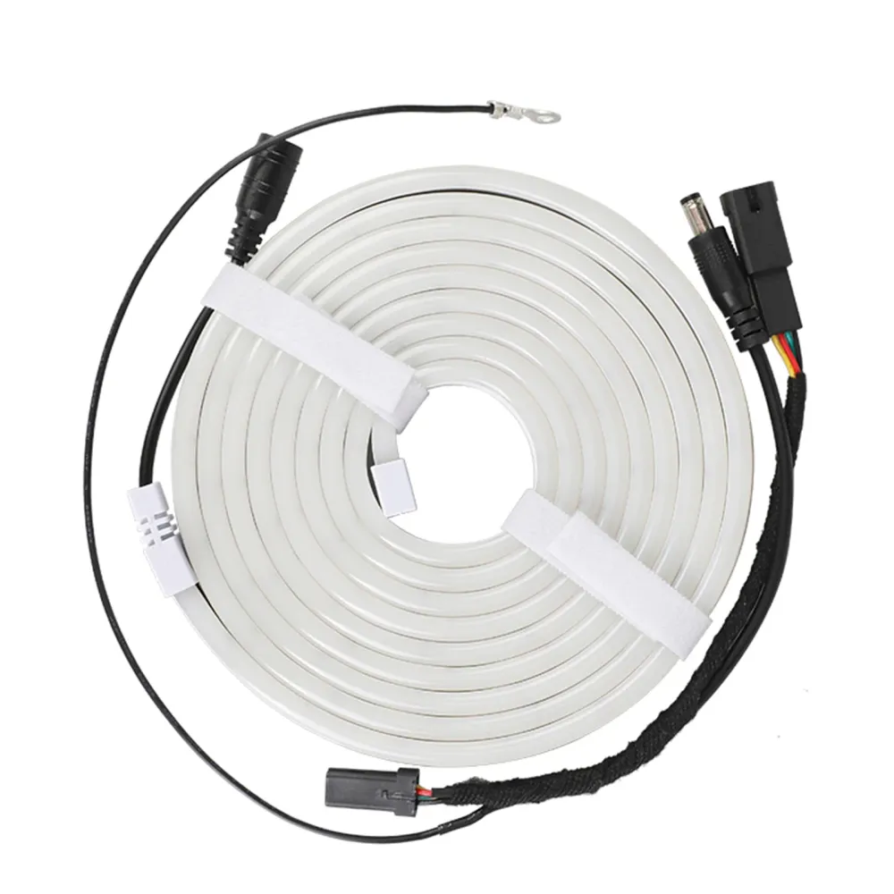 Front Trunk Ambient Atmosphere LED Light Strip Warm Color Tesla Model 3/Y/S/X