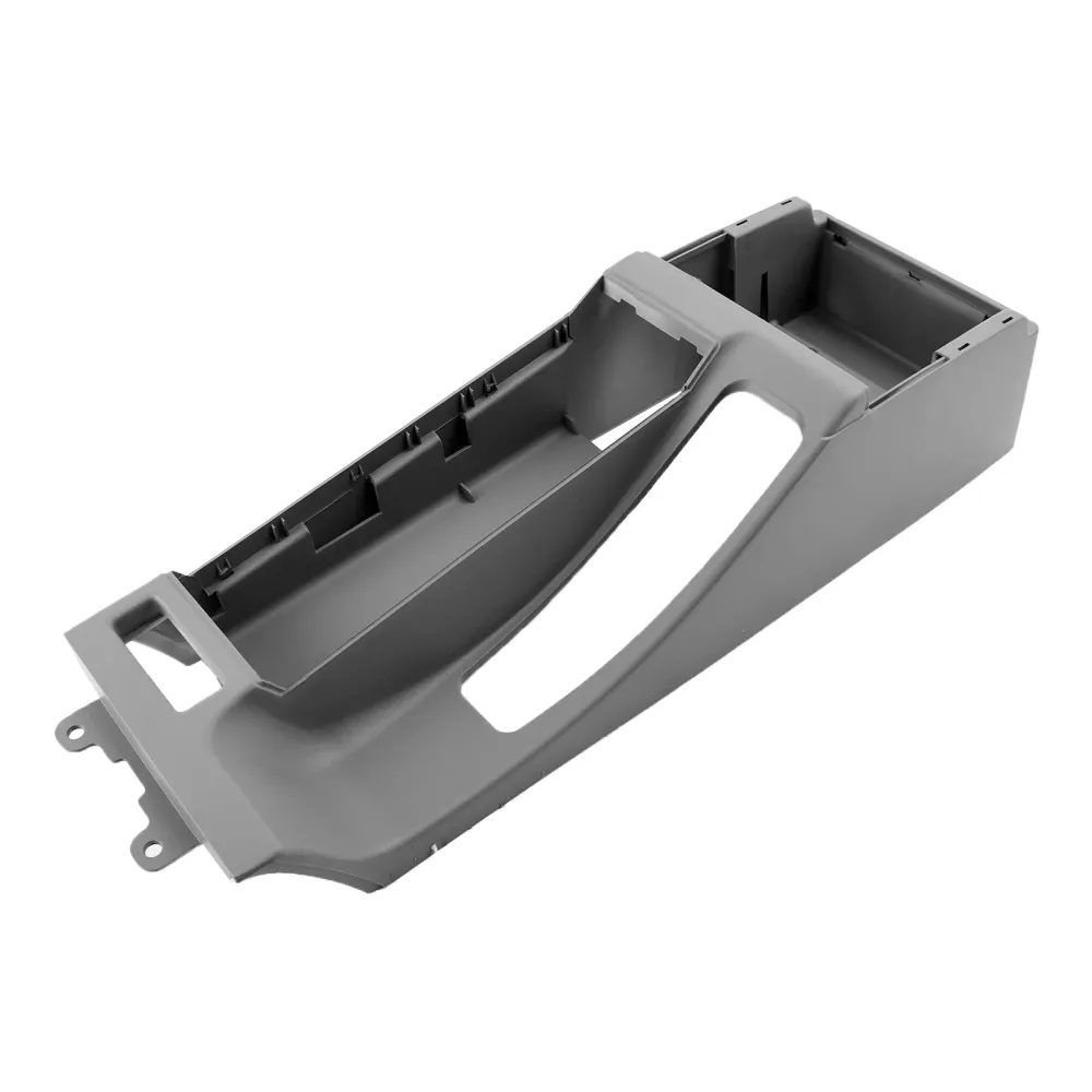 2002-2006 BMW E46 325i 328i Gray Center Console Armrest Trim Base 51168213680