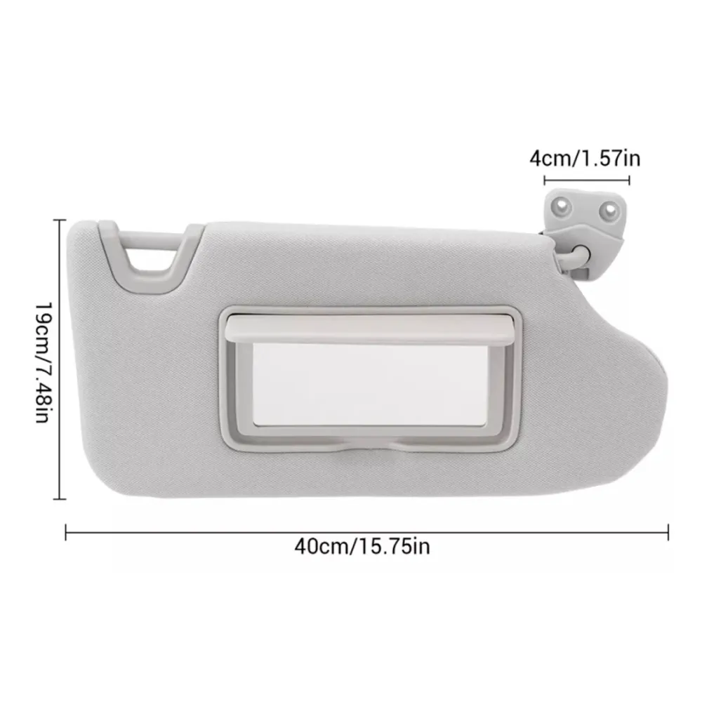 2013-2018 Nissan Altima Gray Right Side Sun Visor 964003Ta2a
