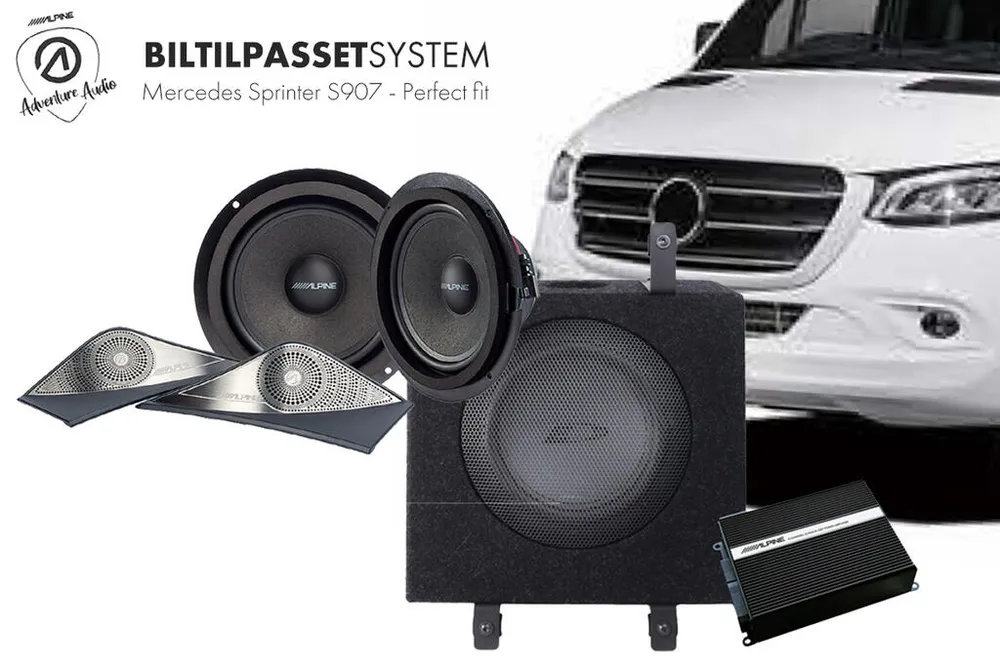 Alpine Adventure Audio system S907
