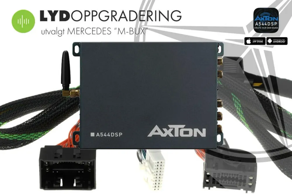 Lydoppgradering Mercedes "M-BUX"