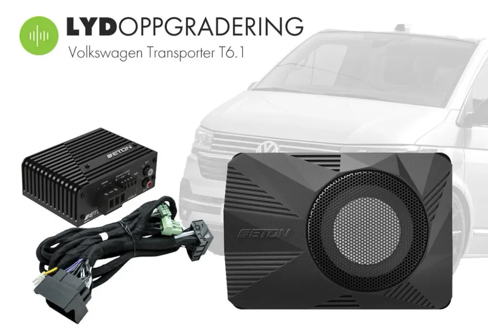 Lydoppgradering VW T6.1