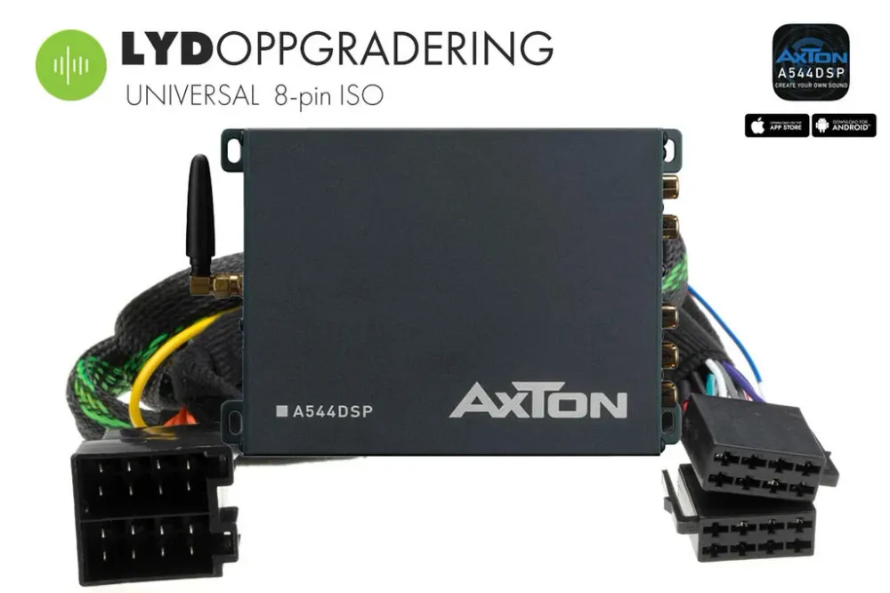 Lydoppgradering UNIVERSAL 8-pin ISO