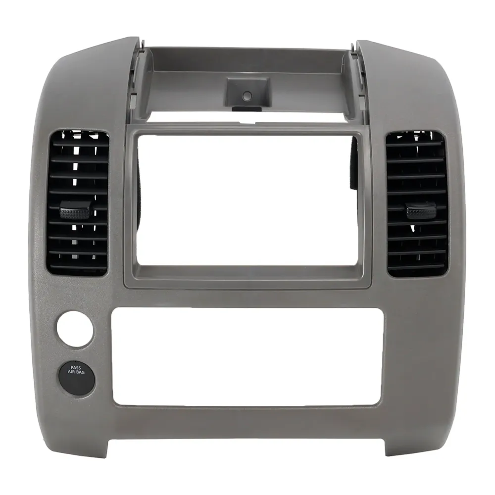 2005-2020 Nissan Frontier S, Xe, SE, LE, Nismo Off-Road-4 CYL 2.5L, 6 CYL 4.0L Center Dash Console Panel Cluster Lid Bezel...