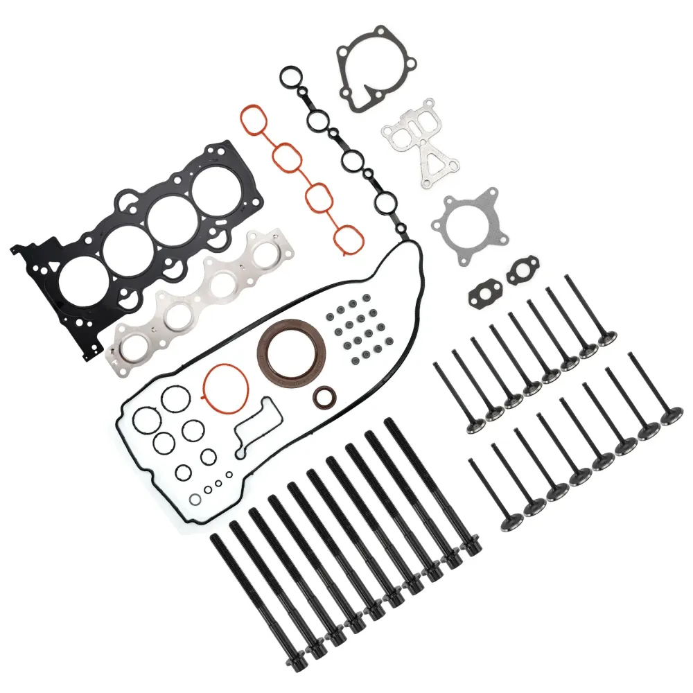 2013-2017 Kia Rio 1.6L Gass Naturally Aspirated G4FJ 1.6L Turbo Head Gaskets Bolts Kit m/ Inntak eksosventil 23110-2B710