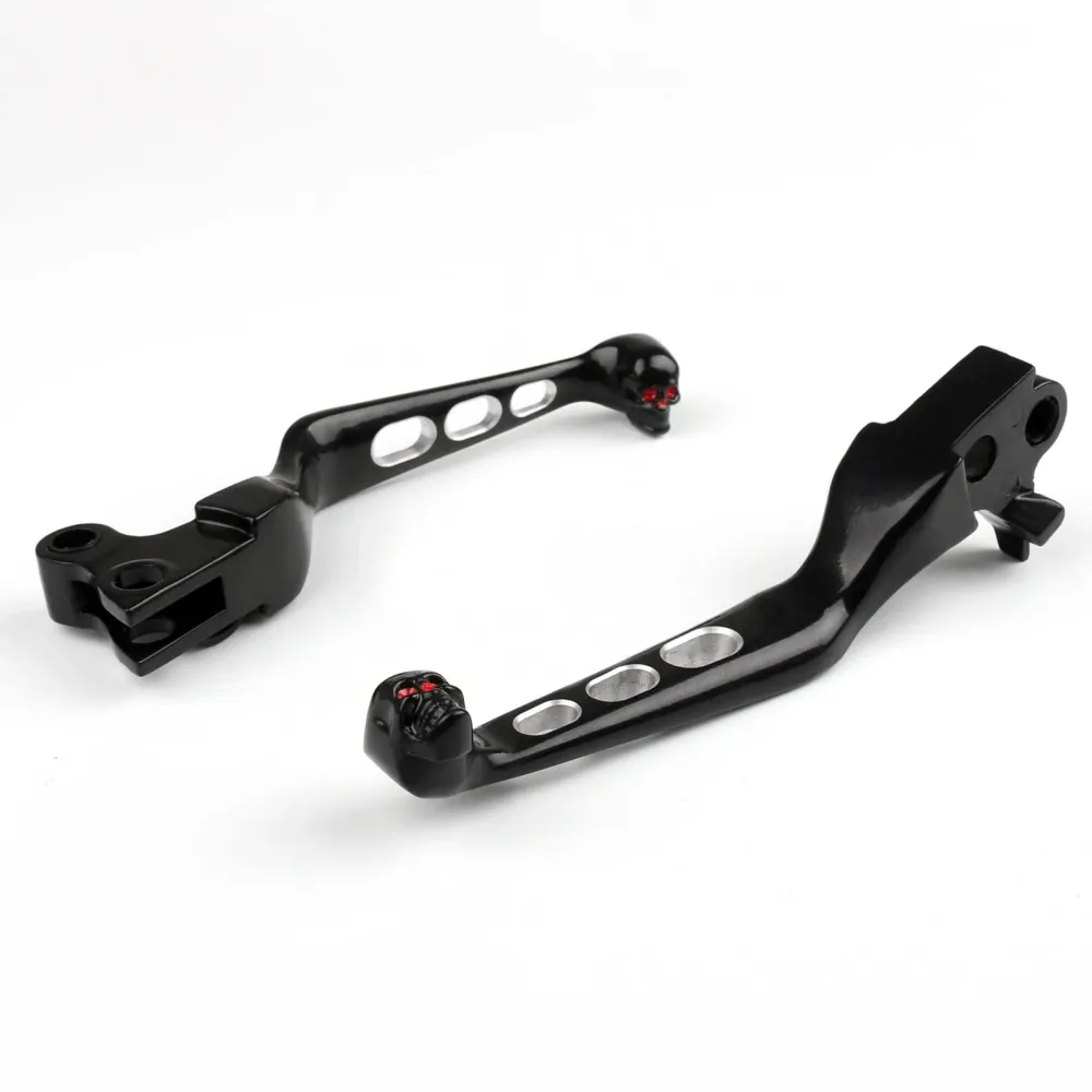 Bremsekoblingspaker kant kutt Harley Softail Dyna Road King Black Generic