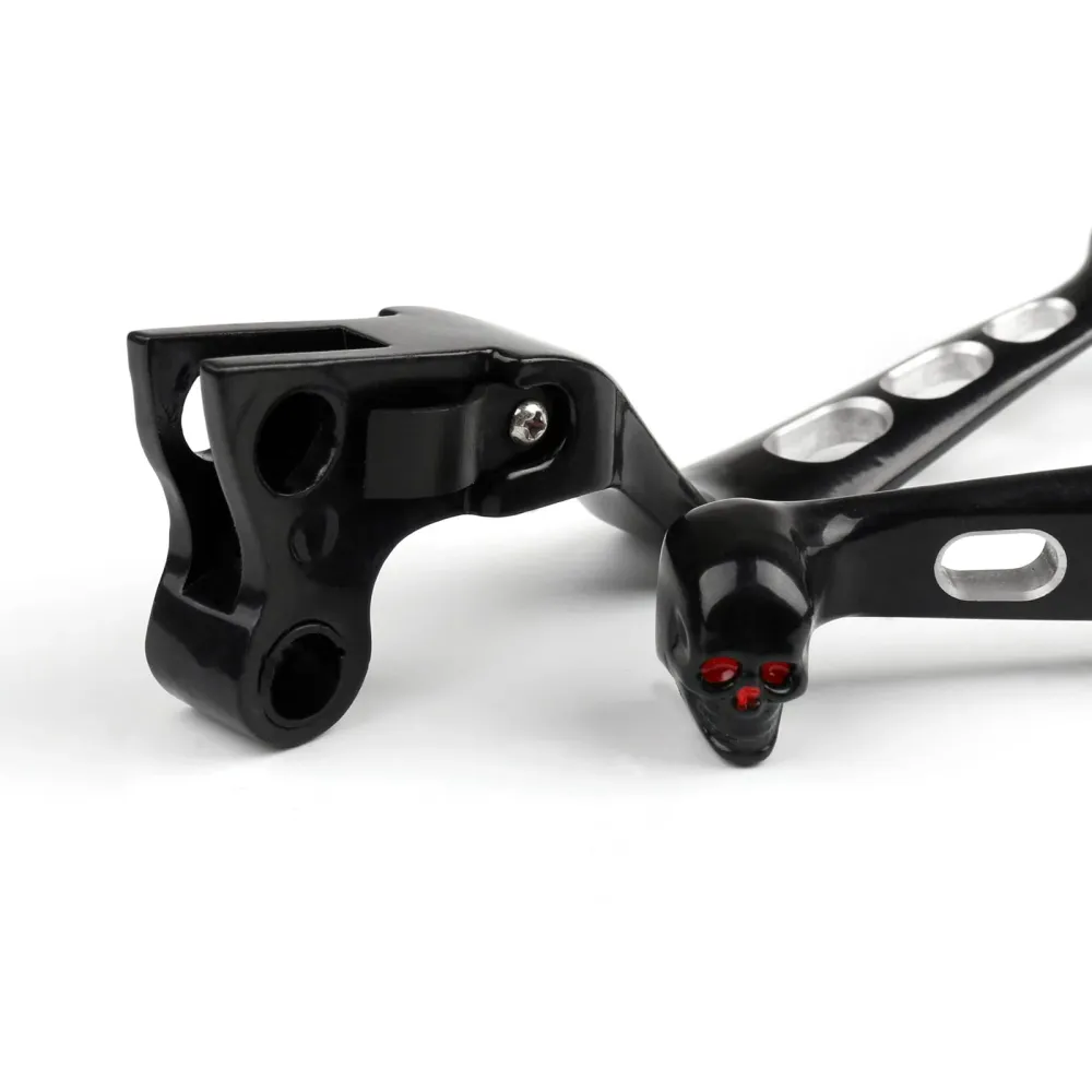 Bremsekoblingspaker kant kutt Harley Softail Dyna Road King Black Generic