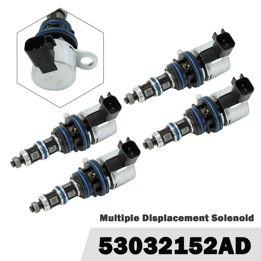 4x Multiple Displacement Solenoid 53032152AD Jeep Chrysler 300C 5.7L