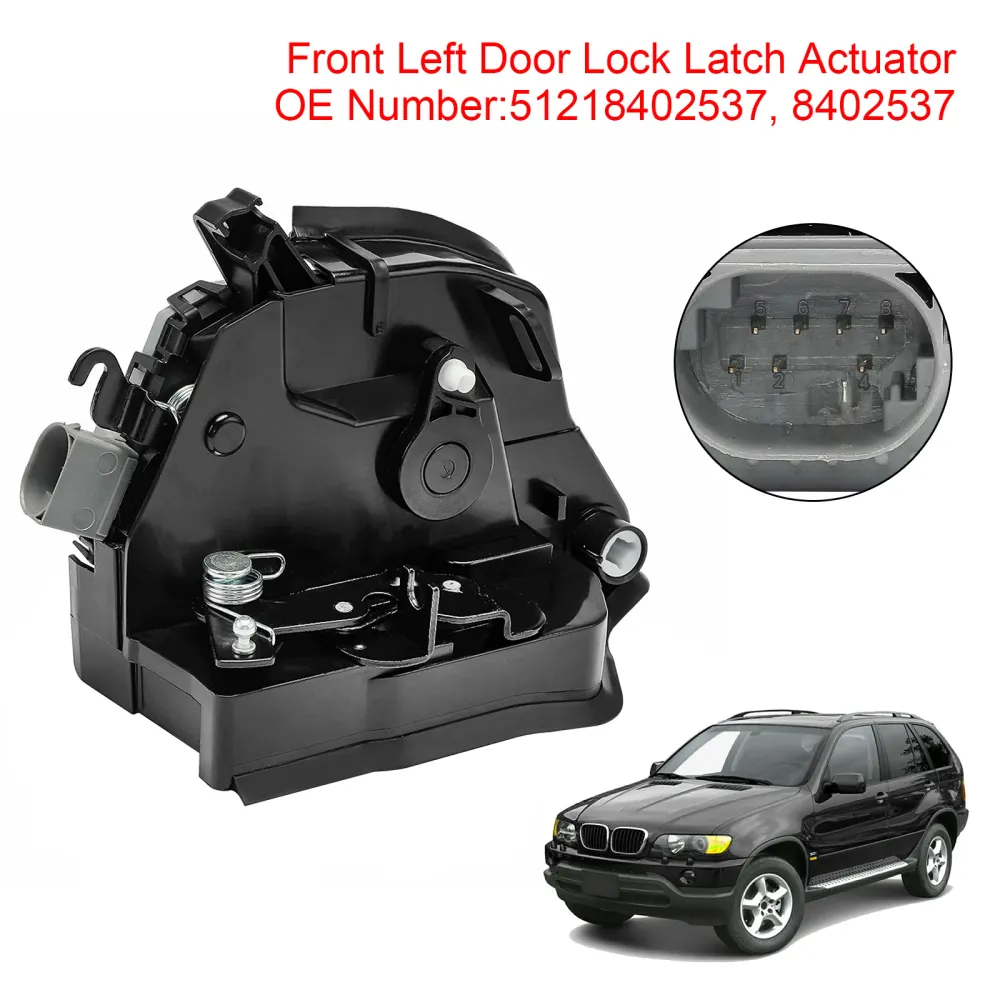 Front Left Door Lock Latch Catch Actuator 51218402537 BMW X5 E53 2000-2006