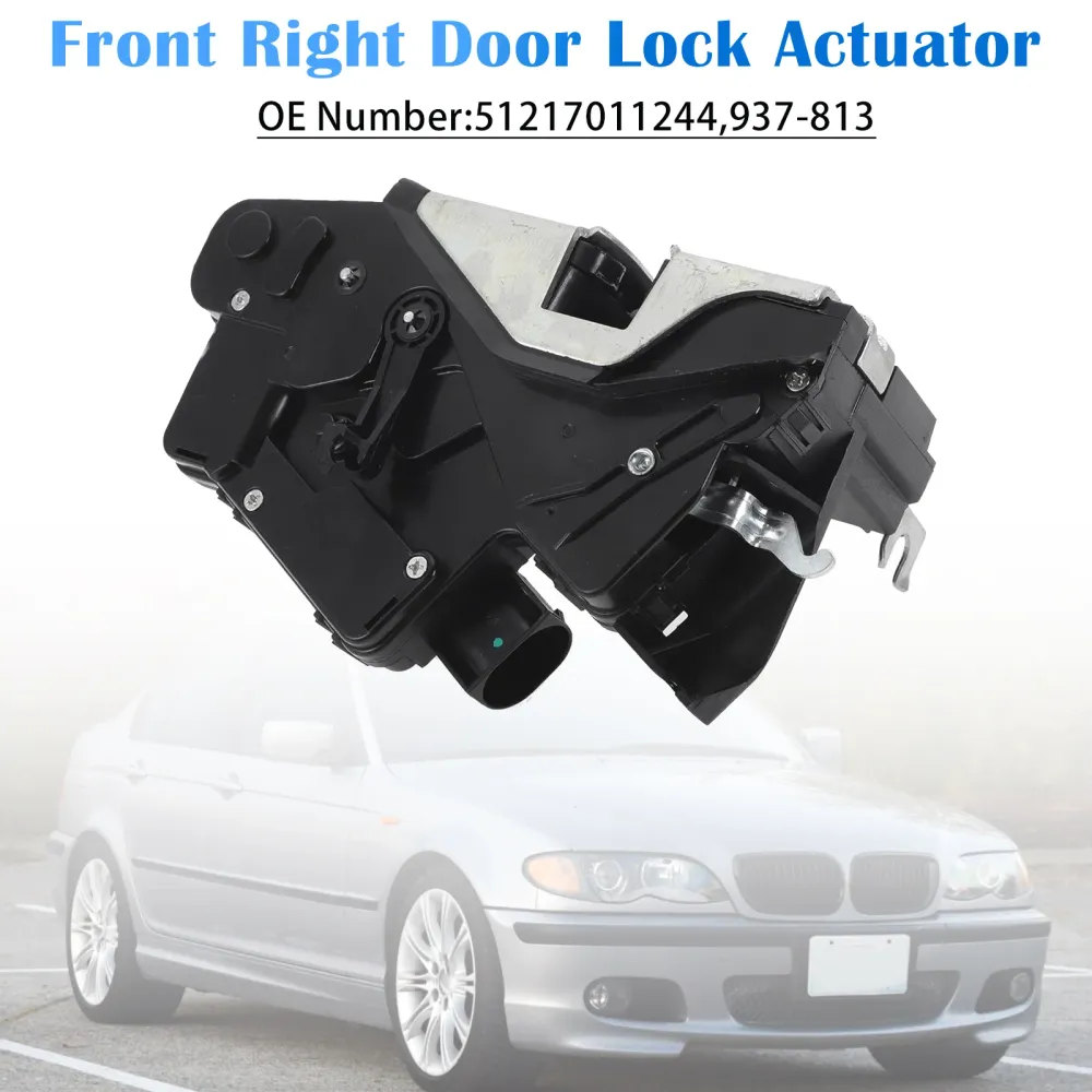 Front Right Door Lock Actuator 51217011244 BMW 3 Series E46 Sedan / Touring