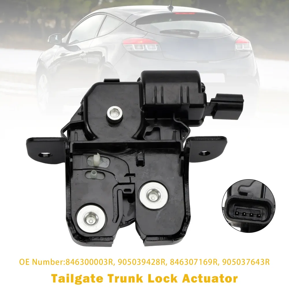 Tailgate Trunk Lock Actuator 905039428R Renault Twingo II Megane III