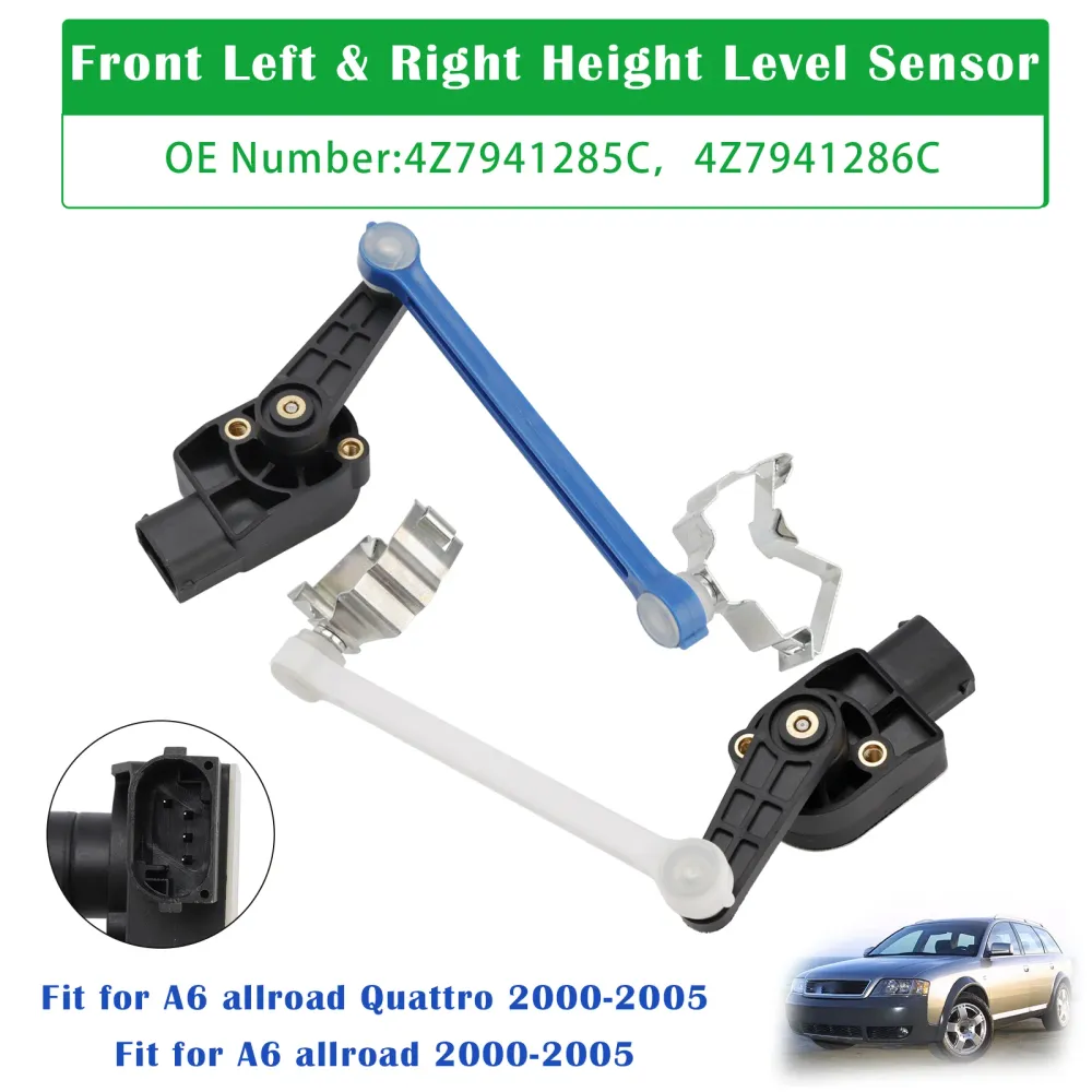 4Z7941286C Pair Front Height Level Sensor Audi A6 allroad 2000-2005